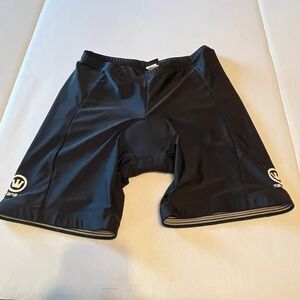 Canari Cycling shorts‎ black women's size large Preowned